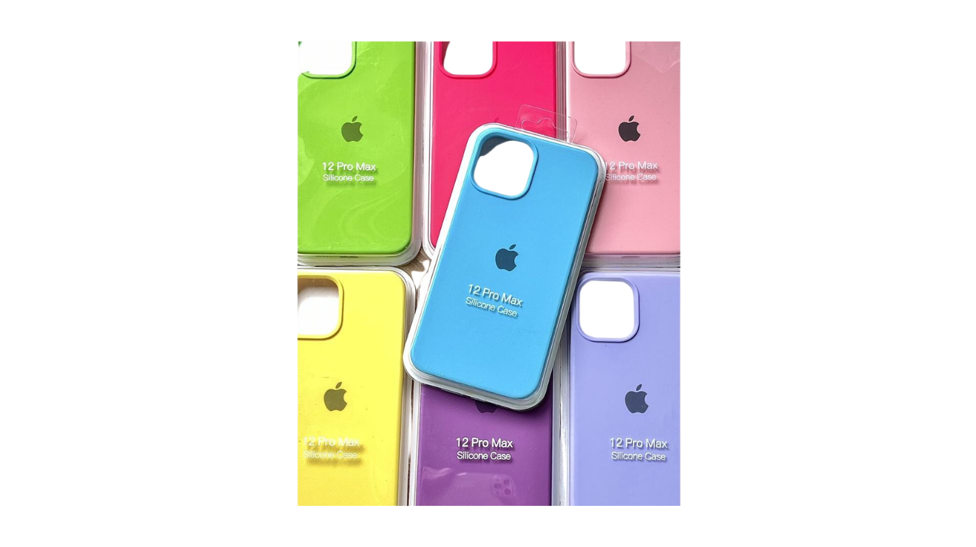 Capinha Silicone Iphone 12 PRO MAX 