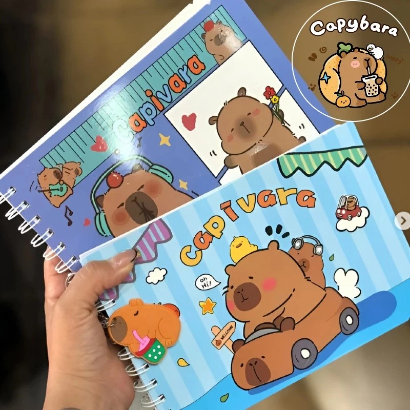 Livro para colorir CAPIVARA