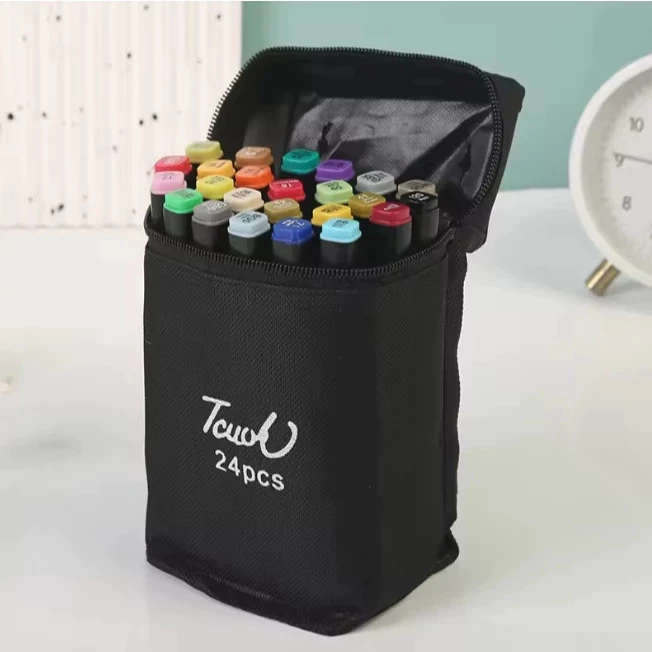 CANETINHAS COLORIDAS 24 CORES - BOBBIE GOODS